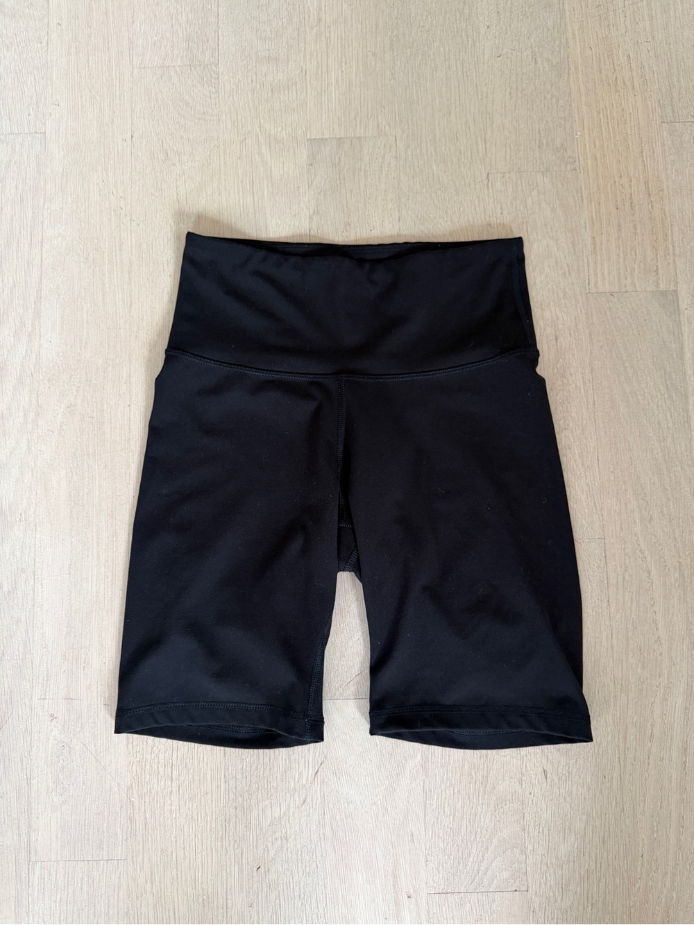 Old Navy Black High-Waist Athletic Bike Shorts